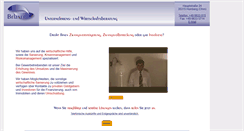 Desktop Screenshot of belzner-unternehmensberatung.com